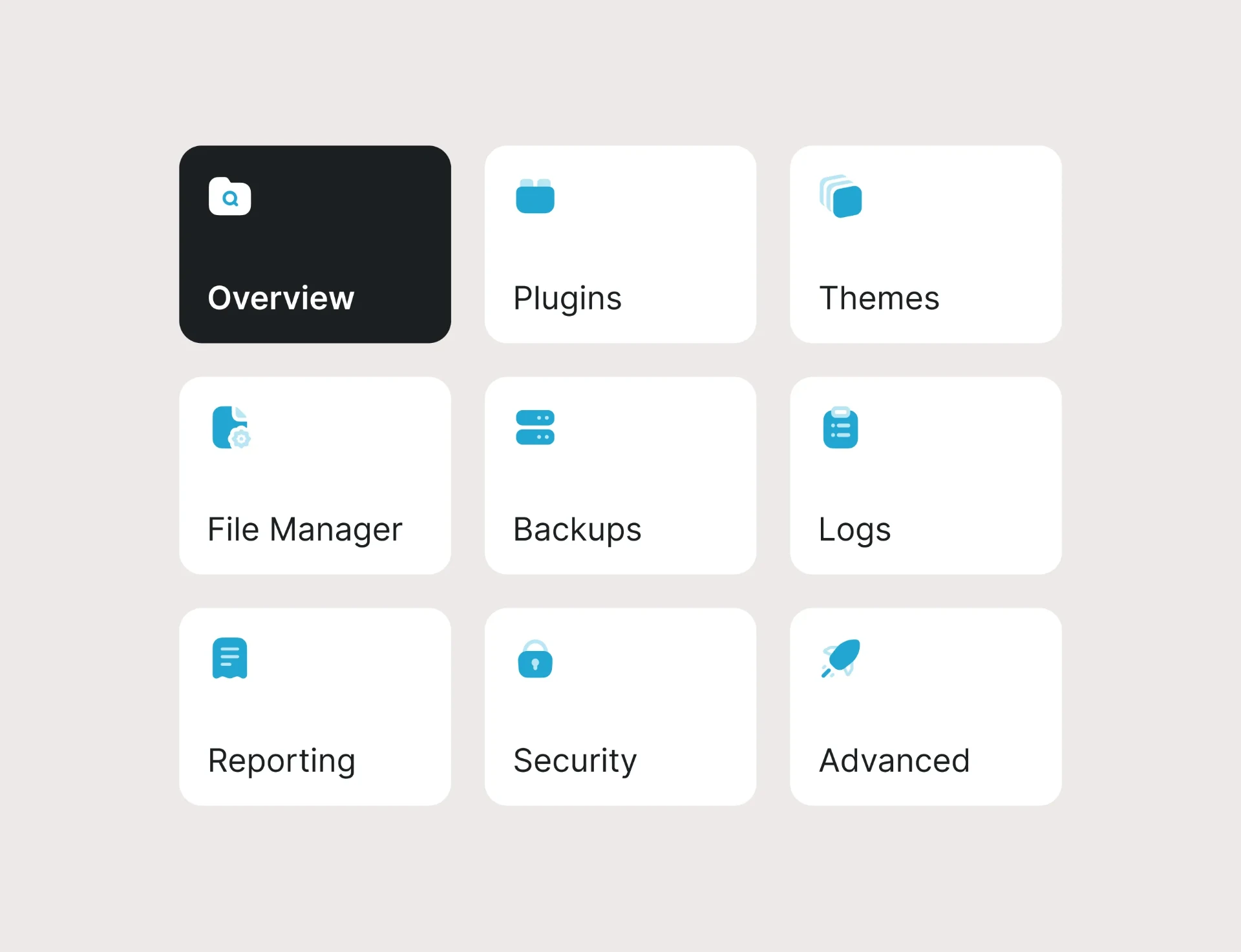 Nutrivision navigation tiles