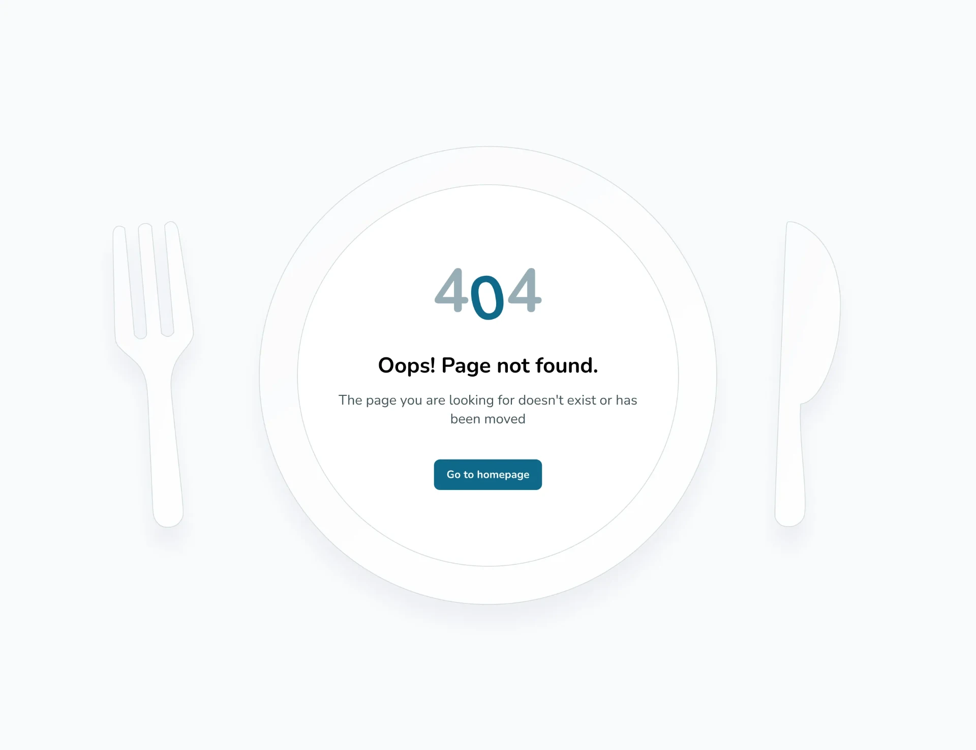 Nutrivision 404 page